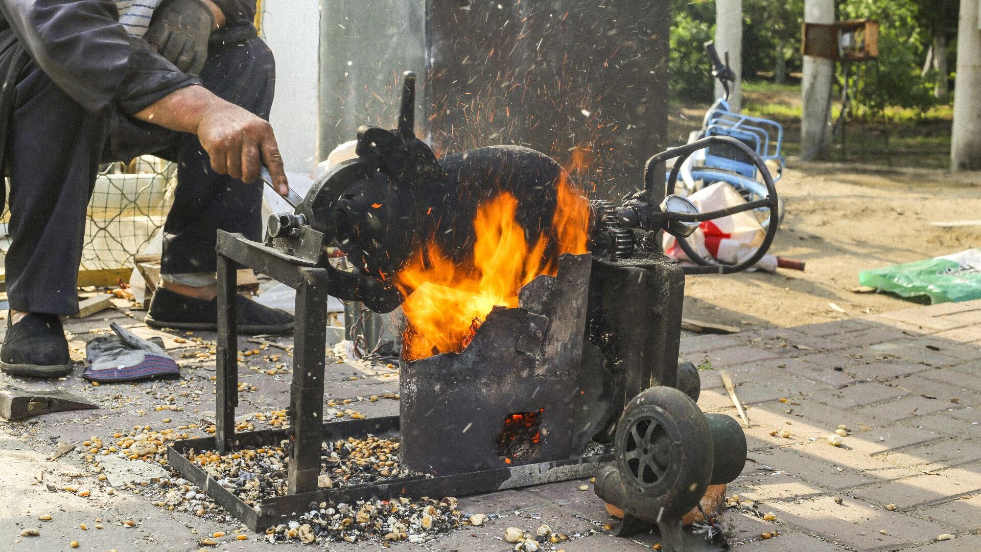 小时候的爆米花,承载了多少人的童年记忆
